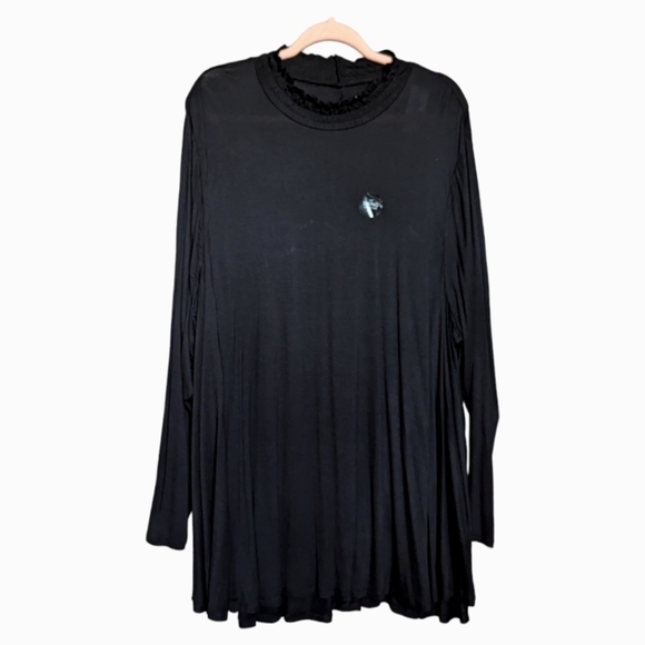 26/28 • Lane Bryant • Mock-Neck Max Swing Tunic - Picture 2 of 2